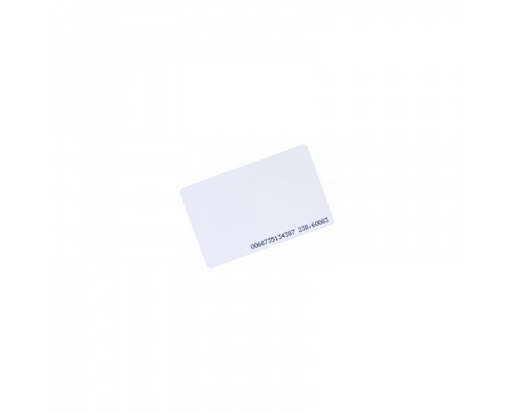 CALT num karta zbliżeniowa biała Unique 125KHz z numerem