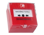 Przycisk wyjścia ewakuacyjny czerwony NO/NC