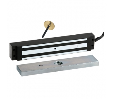 Zwora elektromagnetyczna wpuszczana 300kg | wąska profil 35mm | V30035