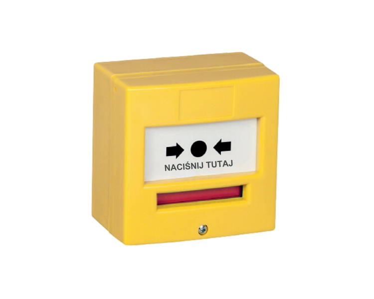 4710J | Żółty przycisk awaryjnego otwarcia drzwi