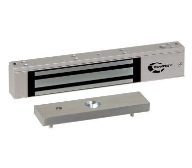 Zwora elektromagnetyczna do drzwi 150 kg | Przekaźnik i LED | 150M