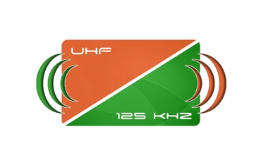 UNIQUE & UHF Karta dualna biała z numerem