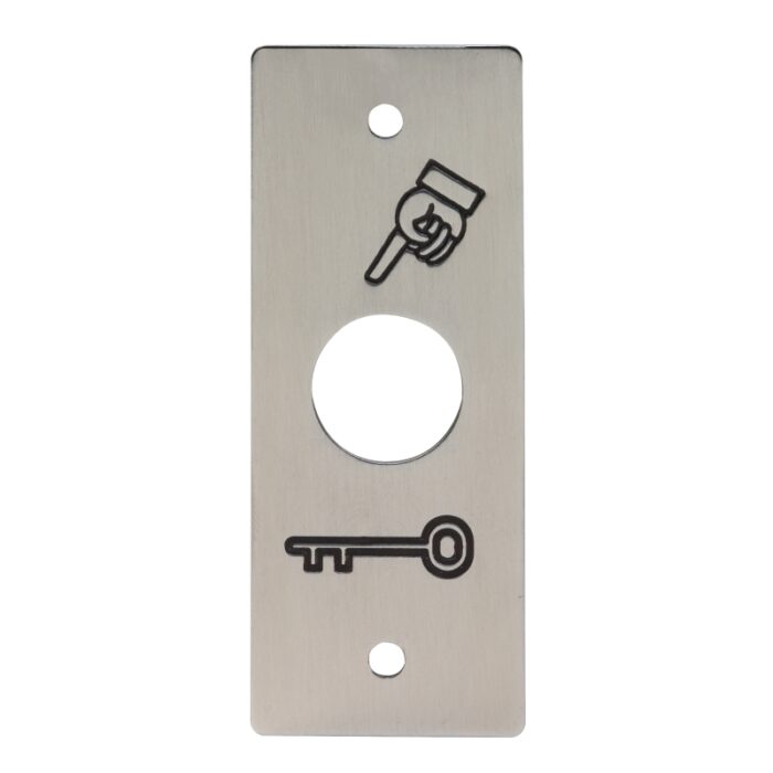 Płytka czołowa stal nierdzewna INOX IP65 | BOPO-N - obrazek 1